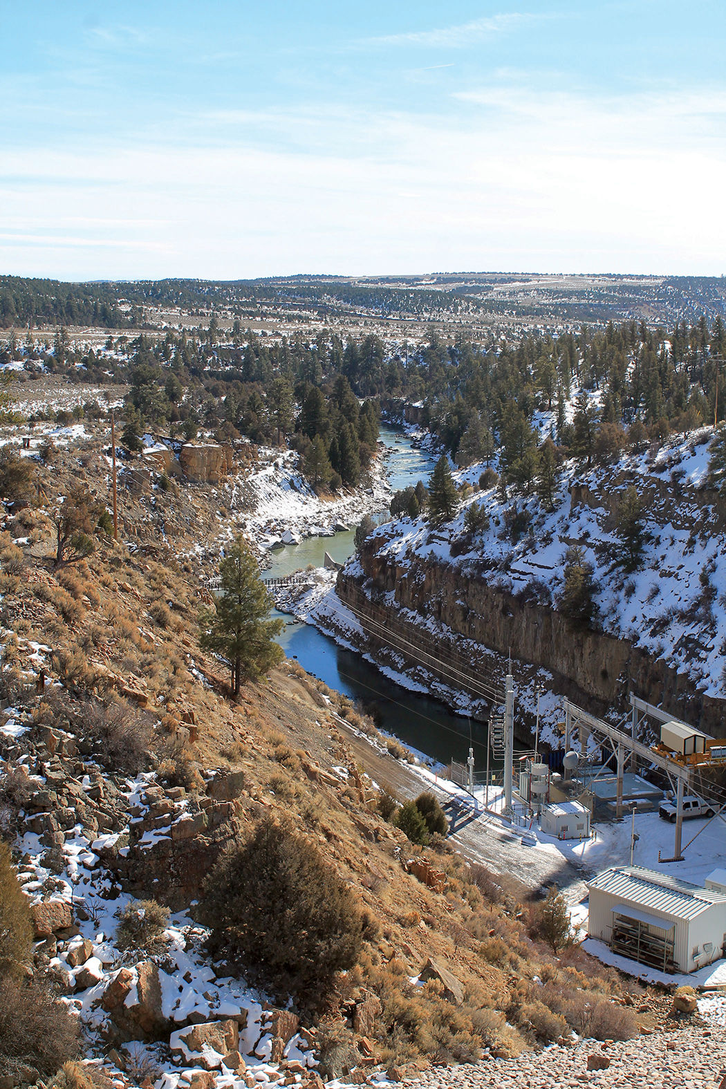 El Vado dam
